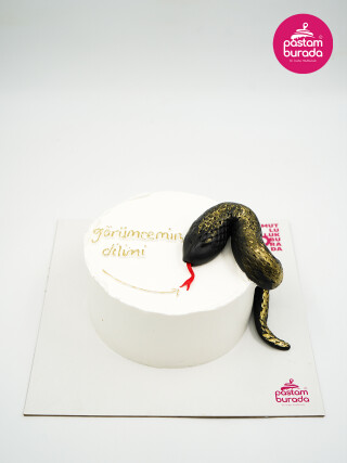 Yılan Detay Naked Cake