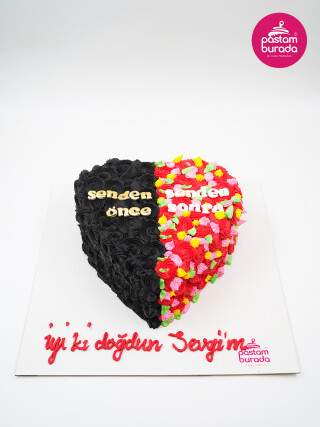 Çiçek Detay Naked Cake