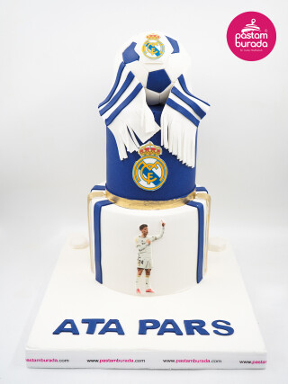 Futbol Takım Detay Tasarım Pasta