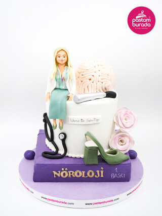 Nöroloji Doktoru Tasarım Pasta