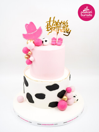 Pembe Detay Kovboy Konsept Pasta