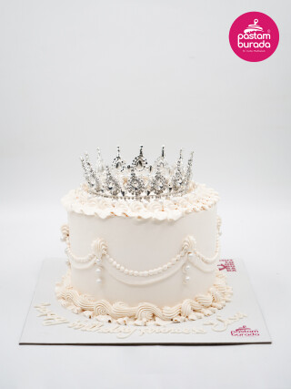 Taç Detay Naked Cake