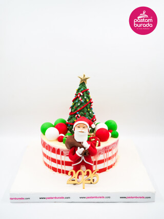 Yılbaşı Konsept Tasarım Pasta