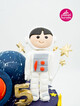 Astronot Erkek Çocuk Figür Pasta