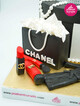 Chanel Marka Temalı Tasarım Pasta