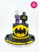 Batman Ve Joker Tasarım Pasta