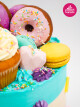 Donut Ve Cupcake Tasarım Pasta