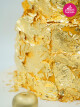 Gold Renk Kadın Figür Tasarım Pasta