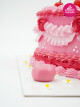 Pembe Kalp Naked Cake