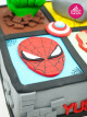 Süper Kahramanalar Tasarım Pasta