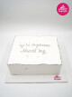 Beyaz Kare Naked Cake