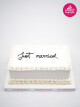 Beyaz Kare Naked Cake