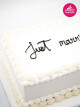 Beyaz Kare Naked Cake